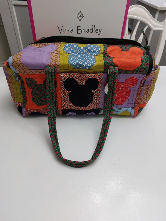 Vera Bradley Handbags - Vera Bradley Disney Patchwork Small Original Duffel NWT